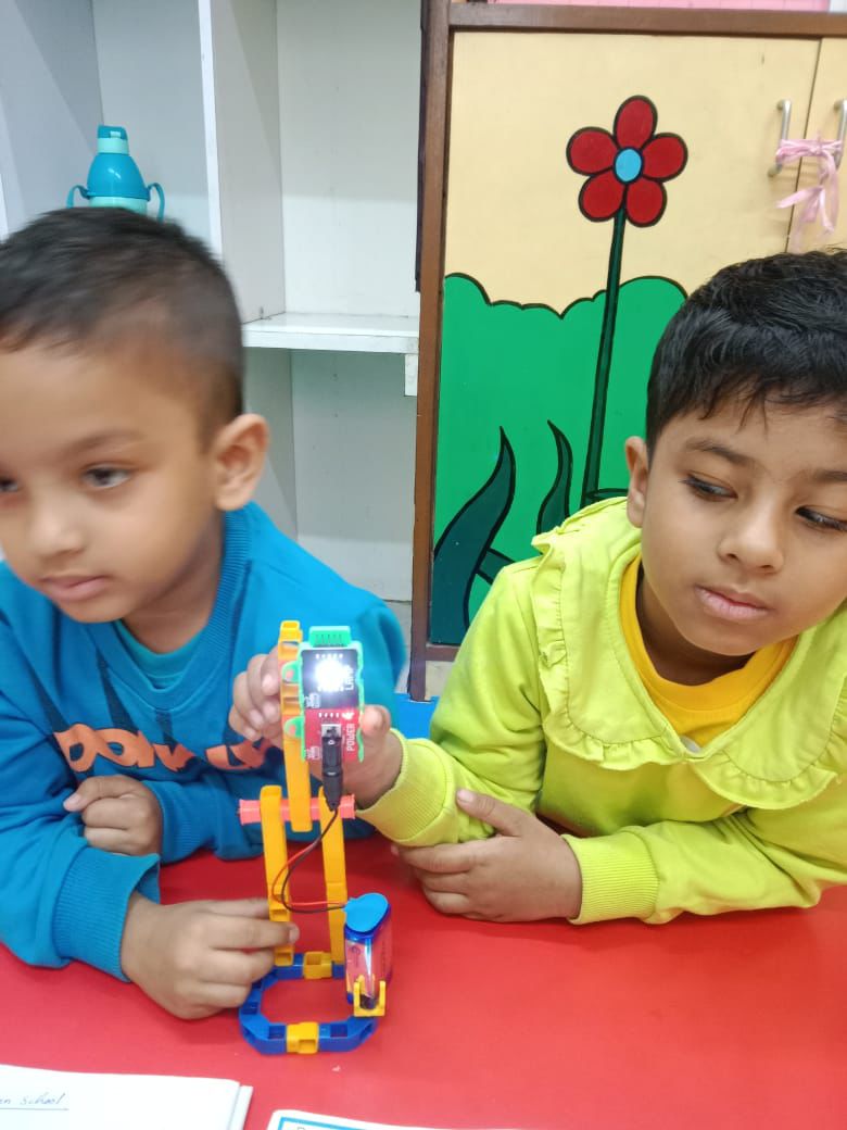 Focused robotics practice with students